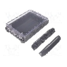 Carcasa policarbonat, 125mmx191mmx40mm, IP66, IP67, BOPLA - B 181304 PC-V0-G 7024