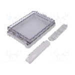 Carcasa policarbonat, 125mmx191mmx40mm, IP66, IP67, BOPLA - B 181304 PC-V0-G 7035 Carcasa policarbonat, 125mmx191mmx40mm, IP66, IP67, BOPLA - B 181304 PC-V0-G 7035
