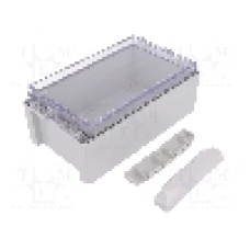 Carcasa policarbonat, 125mmx231mmx90mm, IP66, IP67, BOPLA - B 221309 PC-V0-G 7035