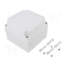 Carcasa policarbonat, 130mmx130mmx100mm, IP66, IP67, FIBOX - PC 125/100 HG