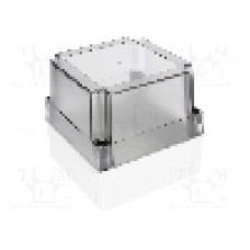 Carcasa policarbonat, 130mmx130mmx125mm, IP66, IP67, FIBOX - PC 125/125 HT