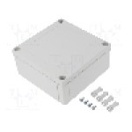 Carcasa policarbonat, 130mmx130mmx60mm, IP66, IP67, FIBOX - PC 125/60 HG Carcasa policarbonat, 130mmx130mmx60mm, IP66, IP67, FIBOX - PC 125/60 HG