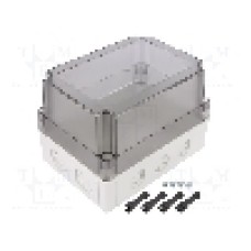 Carcasa policarbonat, 130mmx180mmx125mm, IP66, IP67, FIBOX - PCM 150/125 T Carcasa policarbonat, 130mmx180mmx125mm, IP66, IP67, FIBOX - PCM 150/125 T