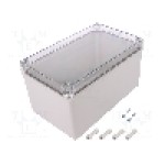 Carcasa policarbonat, 140mmx230mmx125mm, IP66, IP67, FIBOX - PC MH 125 T