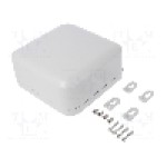 Carcasa policarbonat, 160mmx160mmx70mm, IP68, HAMMOND - 1557FA2GY