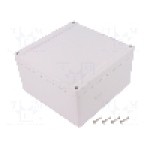 Carcasa policarbonat, 160mmx160mmx90mm, HAMMOND - 1555S2GY
