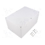 Carcasa policarbonat, 160mmx240mmx120mm, HAMMOND - 1554VB2GY Carcasa policarbonat, 160mmx240mmx120mm, HAMMOND - 1554VB2GY