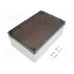 Carcasa policarbonat, 160mmx240mmx90mm, IP66, HAMMOND - 1554V2GYSL Carcasa policarbonat, 160mmx240mmx90mm, IP66, HAMMOND - 1554V2GYSL