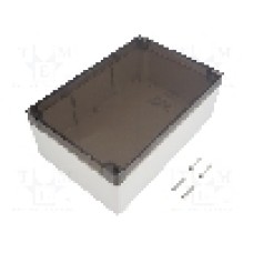Carcasa policarbonat, 160mmx240mmx90mm, IP66, HAMMOND - 1554V2GYSL