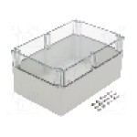 Carcasa policarbonat, 164mmx244mmx120mm, IP66, IP67, FIBOX - PCT 162412