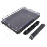 Carcasa policarbonat, 170mmx271mmx40mm, IP66, IP67, BOPLA - B 261704 PC-V0-G 7024 Carcasa policarbonat, 170mmx271mmx40mm, IP66, IP67, BOPLA - B 261704 PC-V0-G 7024