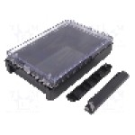 Carcasa policarbonat, 170mmx271mmx60mm, IP66, IP67, BOPLA - B 261706 PC-V0-G 7024 Carcasa policarbonat, 170mmx271mmx60mm, IP66, IP67, BOPLA - B 261706 PC-V0-G 7024