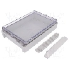 Carcasa policarbonat, 170mmx271mmx60mm, IP66, IP67, BOPLA - B 261706 PC-V0-G 7035