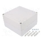 Carcasa policarbonat, 175mmx175mmx100mm, IP66, IP67, WEIDMÜLLER - MPC 17/17/10 7035
