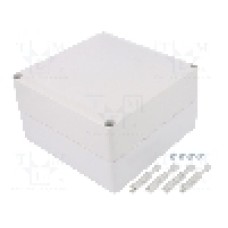 Carcasa policarbonat, 175mmx175mmx100mm, IP66, IP67, WEIDMÜLLER - MPC 17/17/10 7035