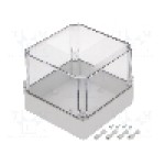 Carcasa policarbonat, 175mmx175mmx150mm, IP66, IP67, WEIDMÜLLER - MPC 17/17/15 TRSP