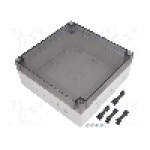 Carcasa policarbonat, 180mmx180mmx75mm, IP66, IP67, FIBOX - PCM 175/75 T Carcasa policarbonat, 180mmx180mmx75mm, IP66, IP67, FIBOX - PCM 175/75 T