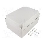 Carcasa policarbonat, 180mmx255mmx125mm, IP66, IP67, FIBOX - PC 200/125 XHG