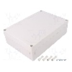 Carcasa policarbonat, 180mmx255mmx75mm, IP66, IP67, FIBOX - PC 200/75 HG