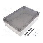 Carcasa policarbonat, 180mmx255mmx75mm, IP66, IP67, FIBOX - PC 200/75 HT