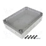 Carcasa policarbonat, 180mmx255mmx75mm, IP66, IP67, FIBOX - PCM 200/75 T