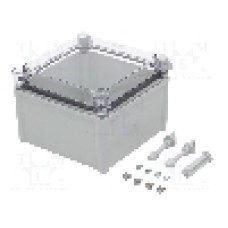Carcasa policarbonat, 188mmx188mmx130mm, IP65, FIBOX - PC 1919 13 T-2FSH