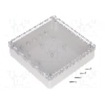 Carcasa policarbonat, 190mmx190mmx55mm, IP65, GAINTA - G2135C