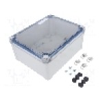 Carcasa policarbonat, 194mmx241mmx107mm, IP66, SCHNEIDER ELECTRIC - NSYTBP241910T