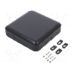 Carcasa policarbonat, 200mmx200mmx45mm, IP68, HAMMOND - 1557H2BK