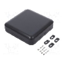 Carcasa policarbonat, 200mmx200mmx45mm, IP68, HAMMOND - 1557H2BK