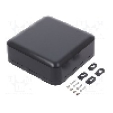 Carcasa policarbonat, 200mmx200mmx70mm, IP68, HAMMOND - 1557HA2BK