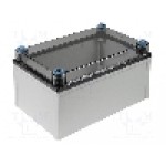 Carcasa policarbonat, 200mmx300mmx170mm, IP66, IP67, FIBOX - CAB PCQ 302017 T