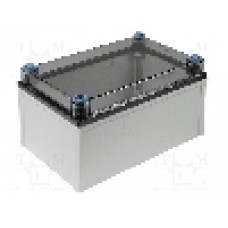 Carcasa policarbonat, 200mmx300mmx170mm, IP66, IP67, FIBOX - CAB PCQ 302017 T