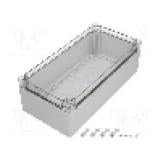 Carcasa policarbonat, 200mmx400mmx132mm, IP66, IP67, WEIDMÜLLER - FPC 20/40/13 TRSP