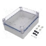 Carcasa policarbonat, 241mmx291mmx128mm, IP66, SCHNEIDER ELECTRIC - NSYTBP292412HT