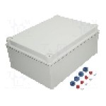 Carcasa policarbonat, 300mmx400mmx170mm, IP66, IP67, FIBOX - CAB PC 403017 G
