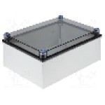 Carcasa policarbonat, 300mmx400mmx170mm, IP66, IP67, FIBOX - CAB PCQ 403017 T