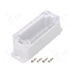 Carcasa policarbonat, 35mmx90mmx35mm, IP67, GAINTA - G200CMF-IP67