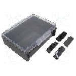 Carcasa policarbonat, 364mmx284mmx120mm, IP66, IP67, BOPLA - B 273612 PC-V0-G 7024