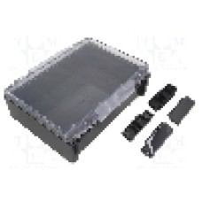 Carcasa policarbonat, 364mmx284mmx120mm, IP66, IP67, BOPLA - B 273612 PC-V0-G 7024