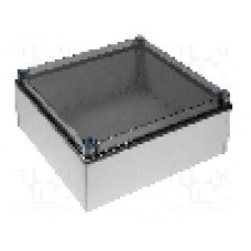 Carcasa policarbonat, 400mmx400mmx170mm, IP66, IP67, FIBOX - CAB PCQ 404017 T
