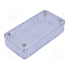 Carcasa policarbonat, 50mmx100mmx21mm, IP54, HAMMOND - 1591ATCL