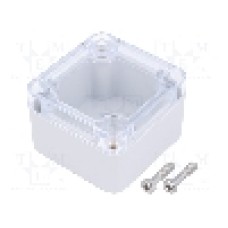 Carcasa policarbonat, 50mmx52mmx35mm, IP65, GAINTA - G250C