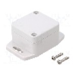 Carcasa policarbonat, 50mmx52mmx35mm, IP65, GAINTA - G250MF