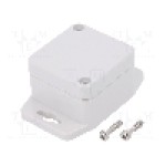 Carcasa policarbonat, 50mmx52mmx35mm, IP67, GAINTA - G250MF-IP67