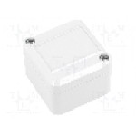 Carcasa policarbonat, 50mmx52mmx37mm, IP65, BOPLA - 62205200