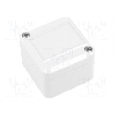 Carcasa policarbonat, 50mmx52mmx37mm, IP65, BOPLA - 62205200