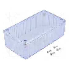 Carcasa policarbonat, 65mmx120mmx36mm, IP54, HAMMOND - 1591CTCL