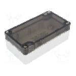 Carcasa policarbonat, 65mmx120mmx40mm, IP66, HAMMOND - 1554C2GYSL