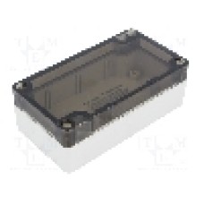 Carcasa policarbonat, 65mmx120mmx40mm, IP66, HAMMOND - 1554C2GYSL